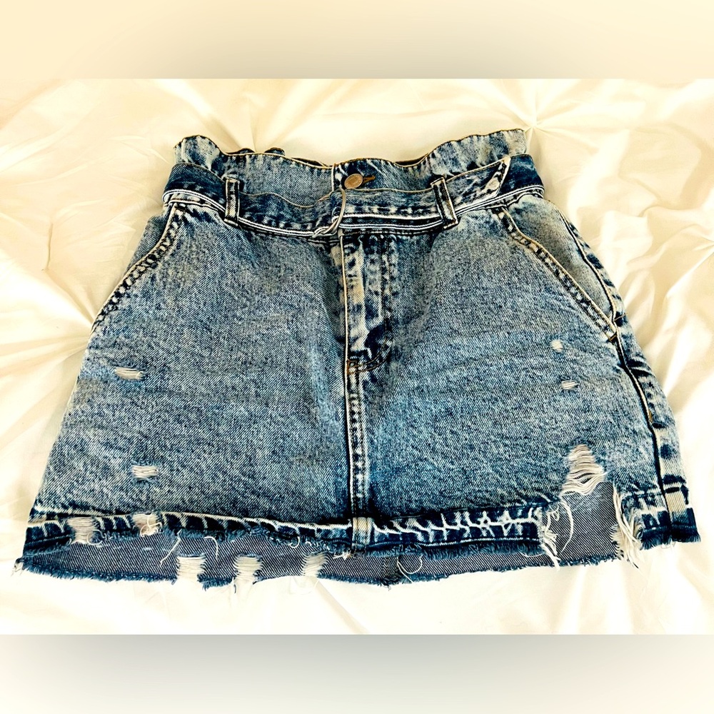 Denim Mini skirt | XS